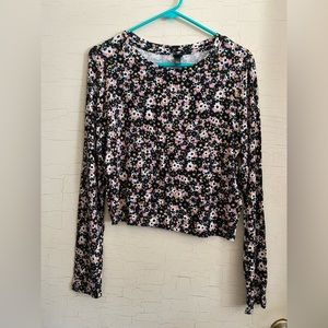 Wild Fable Floral Long Sleeve Shirt Size XL